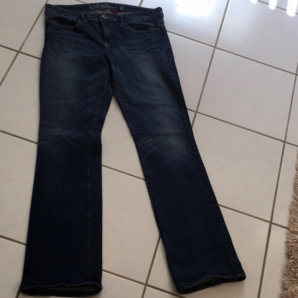 GUESS Carla Bootcut Blue Jeans 31 x 32 🌞